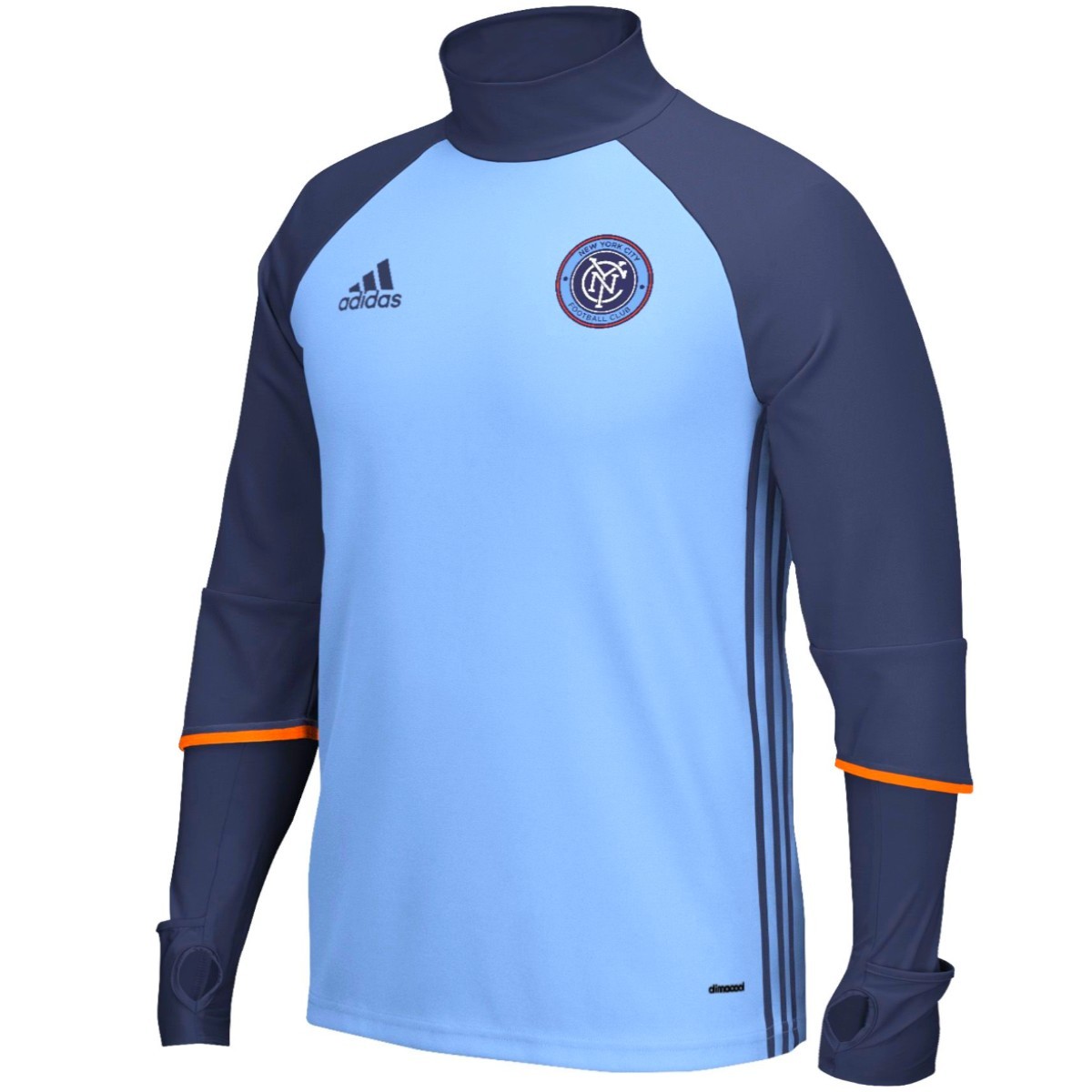 New York City FC Tech trainingssweat 2016 17 Adidas SportingPlus