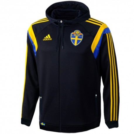 Felpa allenamento rappresentanza nazionale Svezia 2015 Adidas SportingPlus