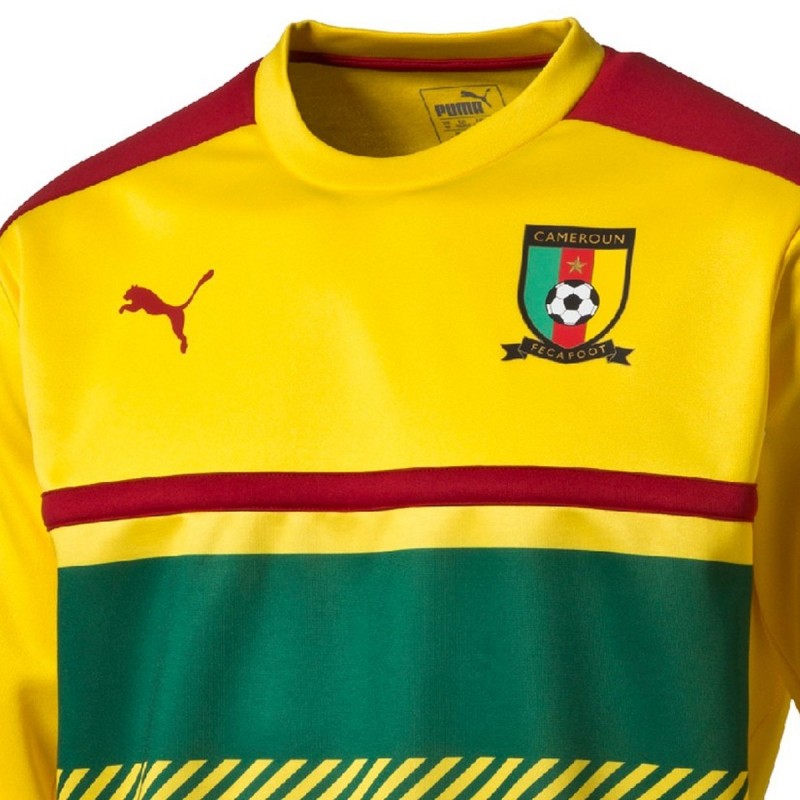 CAMEROON NATIONAL TEAM 2017 HOME PUMA SOCCER JERSEY ADULT XL – The