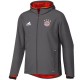 Bayern München training Präsentationsanzug 2017 grau - Adidas