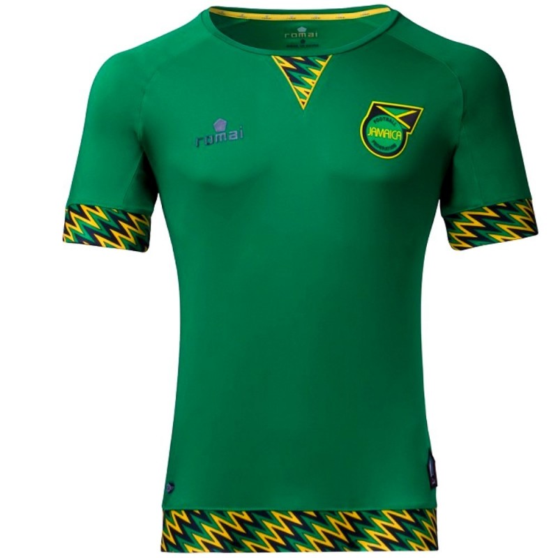 Jamaica national team Away football shirt 2016/17 Romai