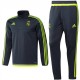 Real Madrid training technical tracksuit 2015/16 grey - Adidas