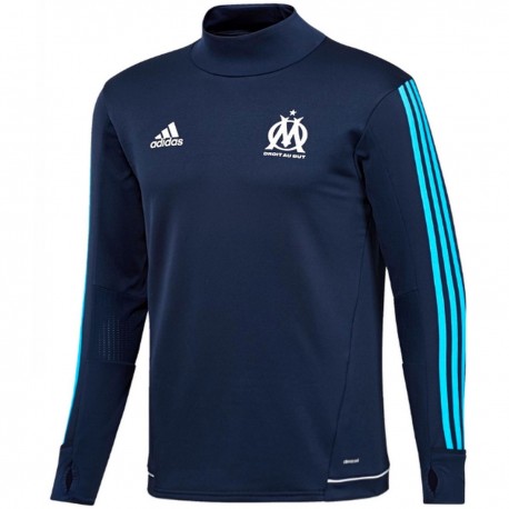 Sudadera tecnica de entreno Olympique Marsella 2017/18 navy - Adidas