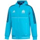 Olympique Marseille training Präsentationsanzug 2017/18 light blue - Adidas