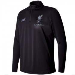 Sudadera tecnica entreno FC Liverpool 2017/18 negro - New Balance