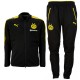 BVB Borussia Dortmund black presentation tracksuit 2017/18 - Puma