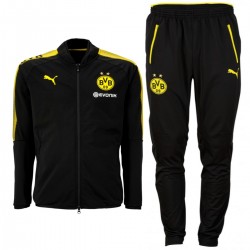 BVB Borussia Dortmund black presentation tracksuit 2017/18 - Puma