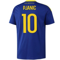 Bosnien Herzergowina Home Fußball Trikot 2016/17 Pjanić 10 - Adidas