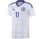 Camiseta de futbol Bosnia y Herzegovina segunda 2016/17 Dzeko 11 - Adidas