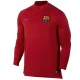 Tech sweat top d'entrainement FC Barcelona 2017/18 rouge - Nike