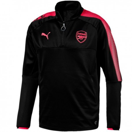 Arsenal FC technical trainingssweat 2017/18 schwarz - Puma