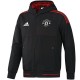 Chandal negro de presentacion Manchester United Eu 2017/18 - Adidas