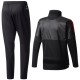 Manchester United black UCL training tech tracksuit 2017/18 - Adidas