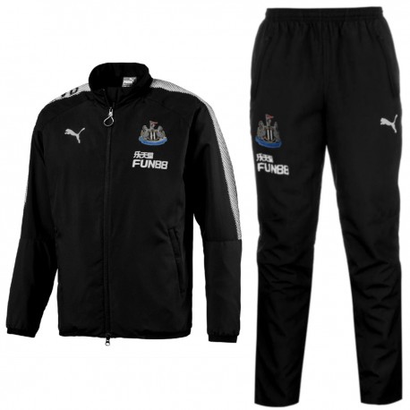 Newcastle United woven presentation tracksuit 2017/18 black - Puma