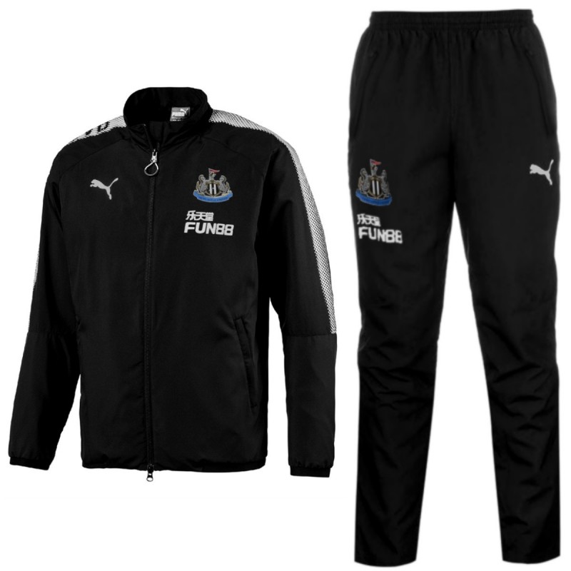 puma woven tracksuit mens