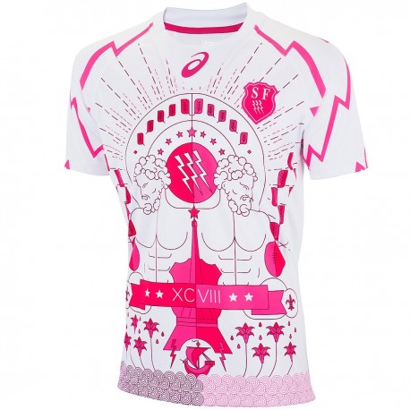 Camiseta de rugby Stade Francais tercera 2015/16 - Asics