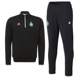 ASSE Saint-Étienne black tech training tracksuit 2017/18 - Le Coq Sportif