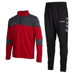 Hummel Teamwear Sirius chandal tecnico entreno - rojo/negro