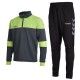 Hummel Teamwear Sirius technical training tracksuit - grey/black