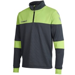 Hummel Teamwear Sirius felpa tecnica allenamento - grigio/verde