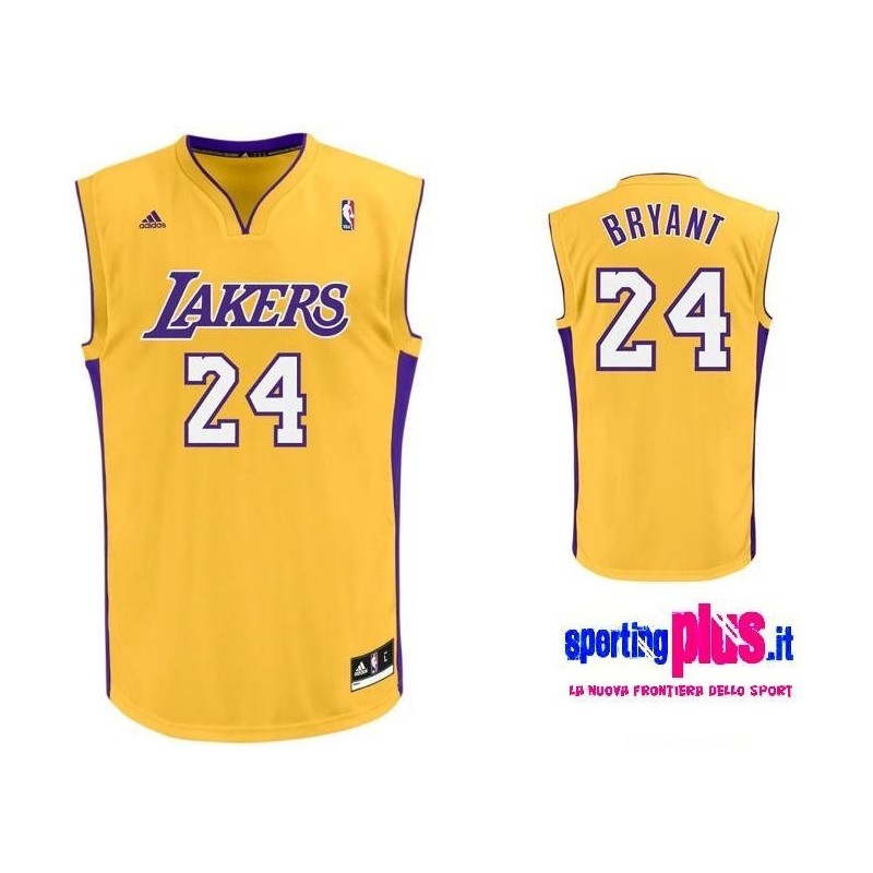 Los Angeles Lakers Basketball Jersey by Adidas-Kobe Bryant 24 -  SportingPlus - Passion for Sport