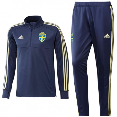 Tuta tecnica da allenamento Nazionale Svezia 2018/19 - Adidas