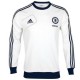 Chelsea formación suéter blanco Adidas 2012/13