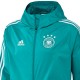 Chubasquero de entreno verde seleccion Alemania 2018/19 - Adidas