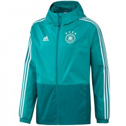 Deutschland fußball training regenjacke 2018/19 mint green - Adidas