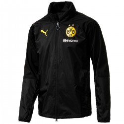 Borussia Dortmund BVB players training regenjacke 2017/18 schwarz - Puma