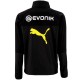 Borussia Dortmund BVB players training regenjacke 2017/18 schwarz - Puma