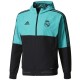 Survetement de presentation Real Madrid 2018 noir/light blue - Adidas